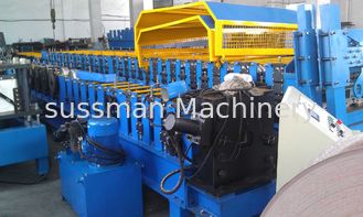 Round Downspout Roll Forming Machine with PLC Control ,  Pipe Roll Forming Machine