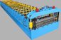 0.25 - 0.6mm Roof Tile / Roof Panel RollFormer Machine With Hydraulic Cutting 4Kw