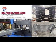 อุปกรณ์การปรับปรุงม้วน M Purlin แบบอัตโนมัติเต็ม ความเร็วสูง 10 - 15 m / min