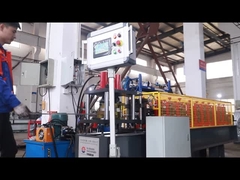 Rittal C Profile เครื่องเจาะไฮดรอลิก Bracket Din Rail Roll Forming Machine